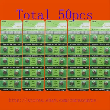 

50 X AG9 LR936 394 SR936SW alkaline battery TQP