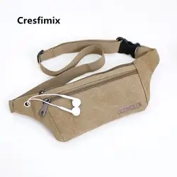 Cresfimix унисекс повседневные высокого качества Многослойные удобные поясные сумки женские Досуг деньги кошелек сумки мужские крутые