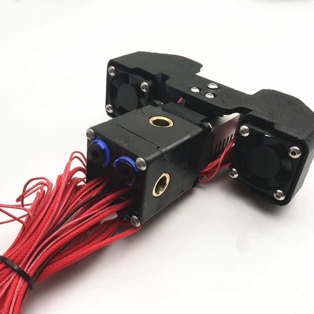 1 комплект в сборе Ultimaker 2 + для 3D принтера Chimera hotend PT100 версия двойной экструдер