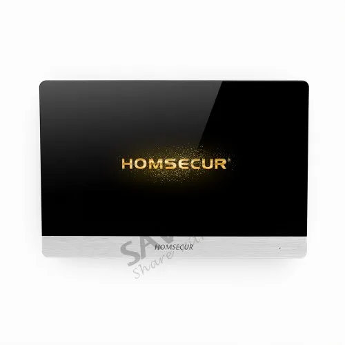 HOMSECUR 4 провода громкой связи видео домофон система с алюминиевым сплавом камера
