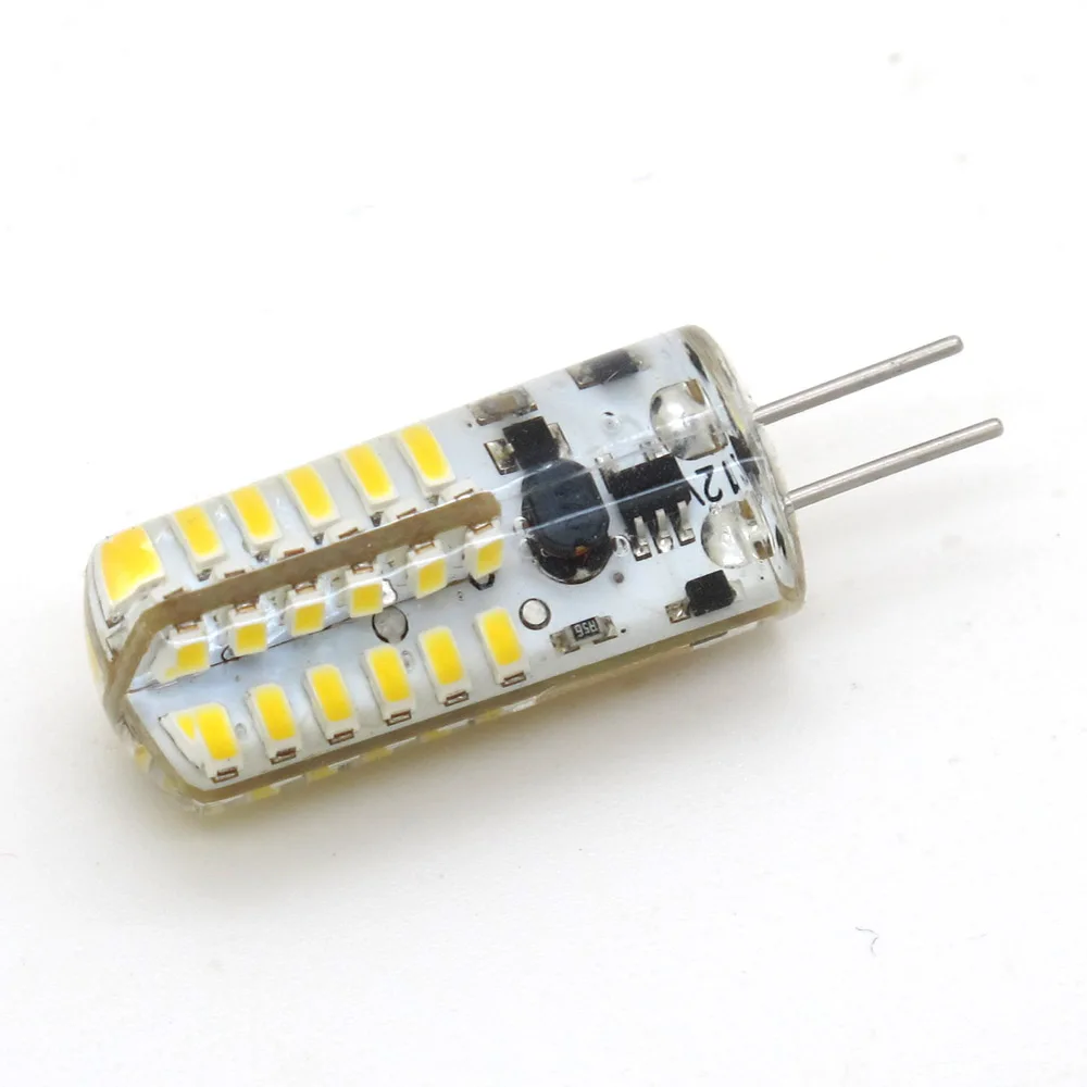 ANBLUB, 3 Вт, 4 Вт, 5 Вт, 6 Вт, 9 Вт, SMD3014 G4 светодиодный светильник AC/DC 12 V/AC 220V силиконовые лампы 24/32/48/64/104 светодиодный s заменить 10 Вт 30 Вт 50W галогенные лампы светильник