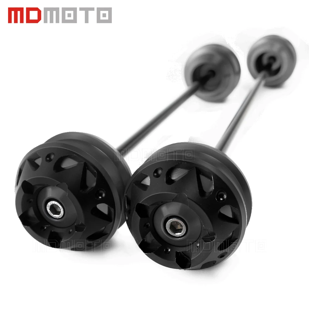 

For Ducati MONSTER 821 2014 2015 Motorcycle Front&Rear Axle Fork Sliders Crash Protector