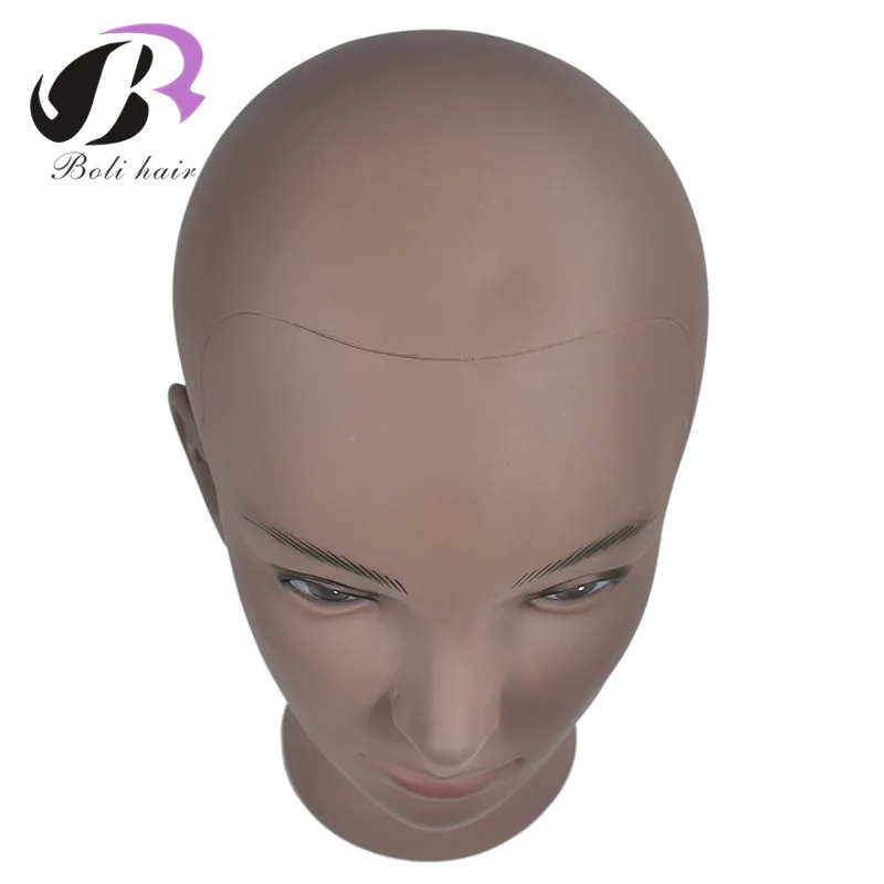 Тренировочный манекен головной парик Bolihair делая лысый блок головной дисплей стиль манекен голова манекена вешалка для париков получить свободный зажим