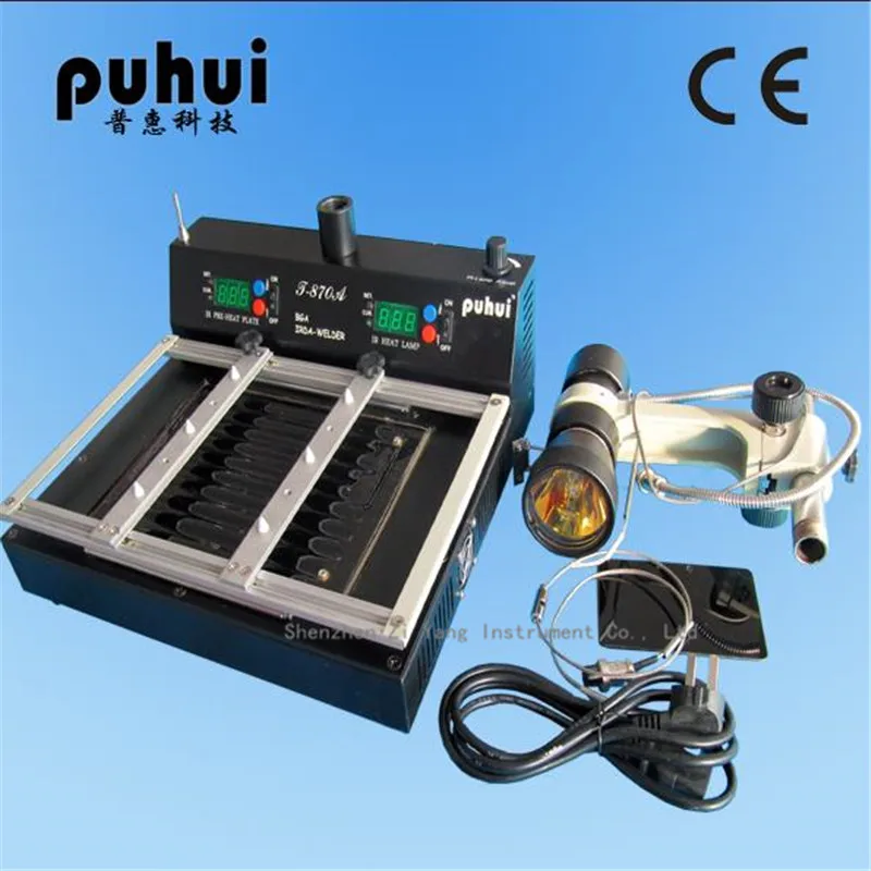 PUHUI T 870A BGA IRDA сварочный аппарат T870A Инфракрасная паяльная духовка IR наладочная
