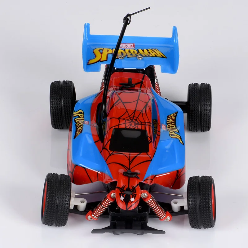 Электрический супергерой RC автомобиль Человек-паук автомобиль дистанционного управления 1:16 2,4 г 20 км/ч Мститель гоночные автомобили игрушки для детей Подарки