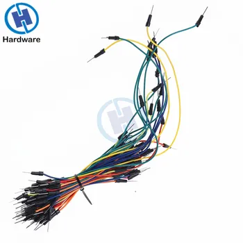 

65Pcs Solderless Flexible Breadboard Male to Male Jumper Cable Wires For Arduino PCB Electrical Wires