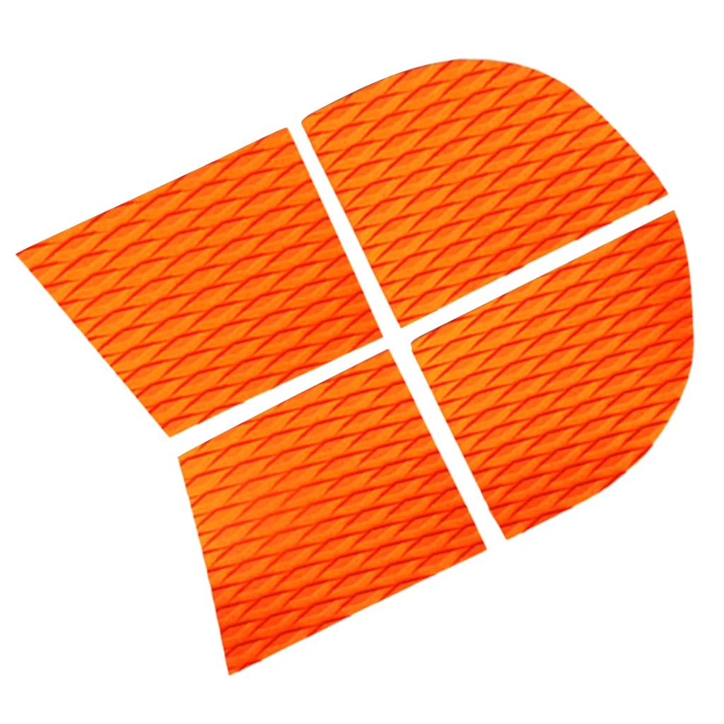 4 Pcs Diamond Grooved Pet  Dog Traction Pad Deck Grip Mat for SUP Surf Stand Up Paddleboard Surfing Accessories