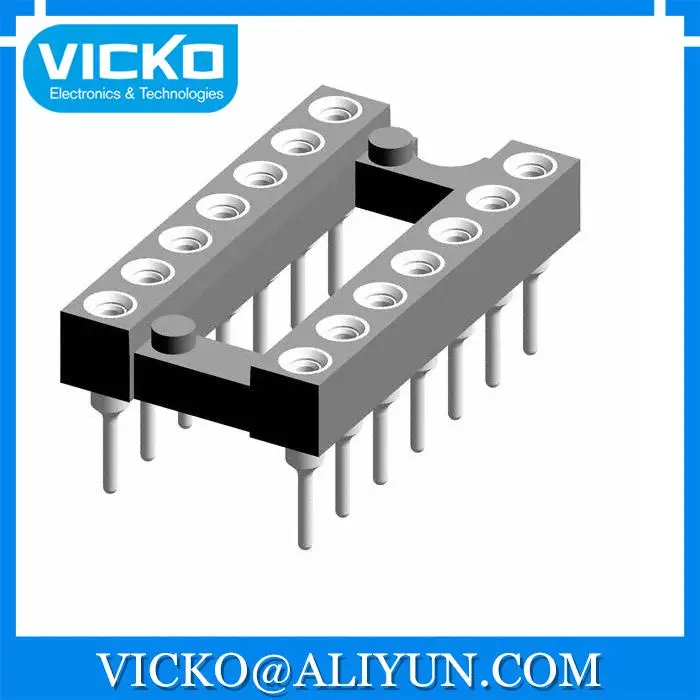 [VK] 110 83 314 41 005101 CONN IC DIP SOCKET 14POS GOLDin Connectors