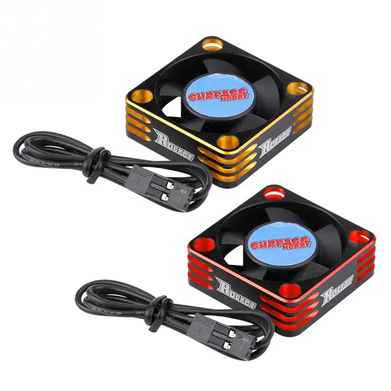 

Metal Motor Cooling Fan RC Car Accessory 28000RPM Heat Dissipation Cooling Fan for 540 Brushless Motor Small size lightweight