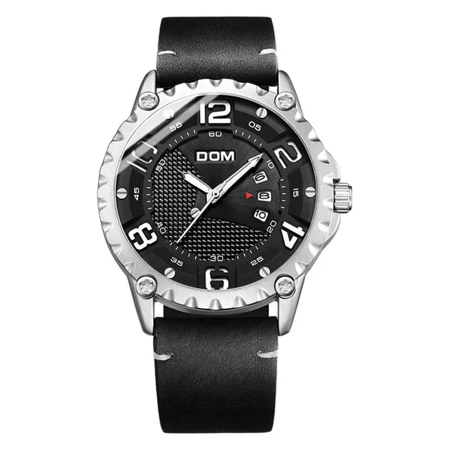 

DOM Fashion Casual Brand Waterproof Quartz Watch Men Military Stainless Steel Sports Watches Man Clock Relogio Masculino 2018