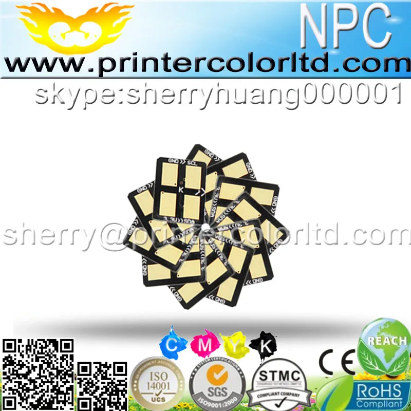 

Europe K300A C300 M300 Y300A toner cartridge chip for samsung clp-300 clp 300 clp300 CLX-2160 clx2160 3160FN refill Reset chips