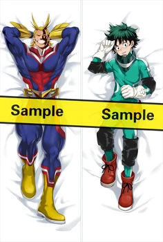 

MMF Original My Hero Academia (Boku no Hiro Akademia) anime Izuku Midoriya & All Might pillow cover Dakimakura body pillowcase