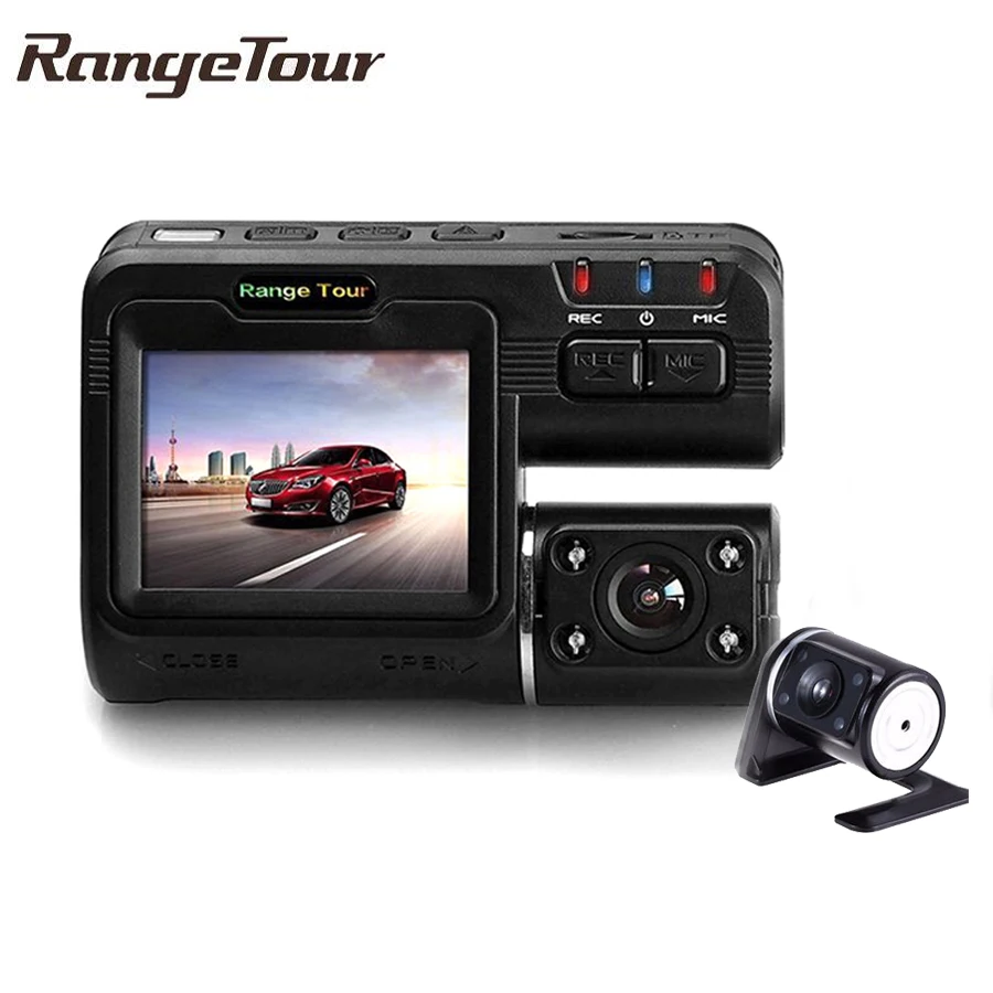 imágenes para Lente Dual Cámara Del Coche DVR I1000 Hd 1080 P 2.0 "LCD Dash Cam + 8 IR LED de Visión de Luz Nocturna Lente Grabador de Vídeo H.264 Rotativo imágenes para Lente Dual Cámara Del Coche DVR I1000 Hd 1080 P 2.0 "LCD Dash Cam + 8 IR LED de Visión de Luz Nocturna Lente Grabador de Vídeo H.264 Rotativo