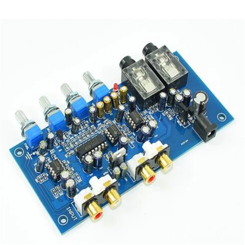 

2018NE5532 + PT2399 microphone Mixer karaoke system reverb effects Television K song microphone mike preamplifier Reverb board