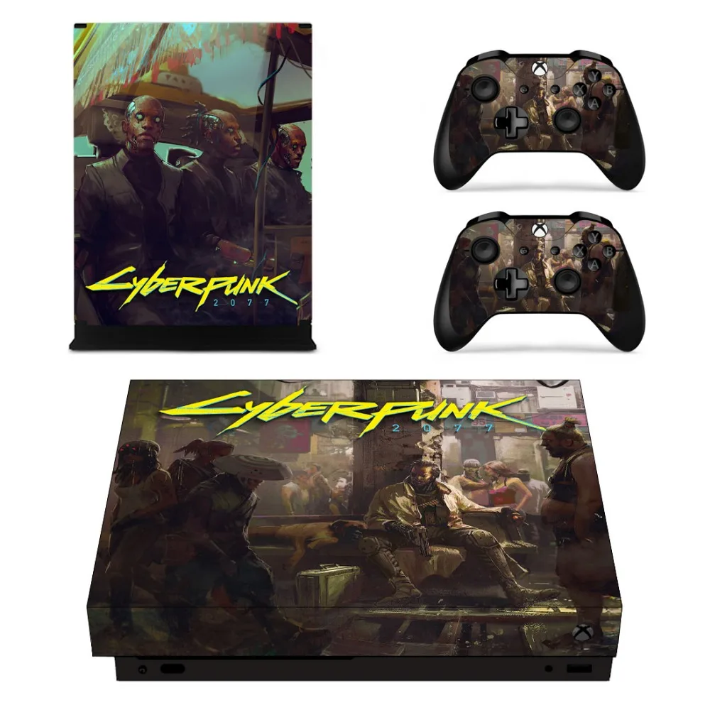 Виниловые наклейки для игр Xbox One X консоли и аксессуары игрового