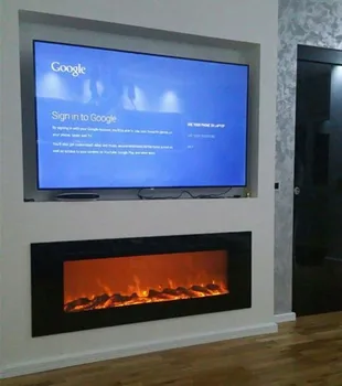 

Free shipping to Canada wall mounted electric fireplace for home decoration