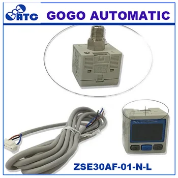 

SMC type 2-Color Display High-Precision Digital Pressure Switch ZSE30AF-01-N-L Pressure sensor -100-100Kpa