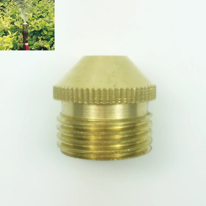 1/2" low pressure water mist brass nozzles garden lawn roof cooling
