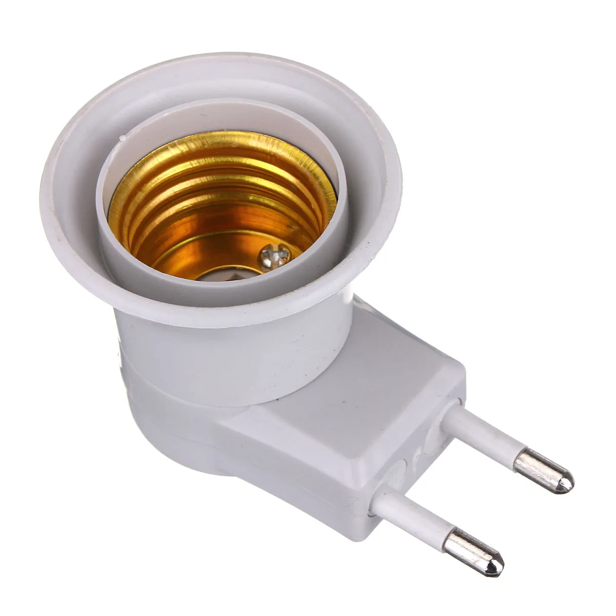 

Lamp Base E27 LED Light Male Socket to EU Type Plug Adapter Converter for Bulb Lamp Holder With ON/OFF Button