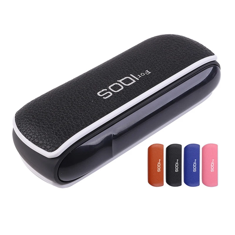 

Portable Leather Case Storage Anti Scratch Cover Protective Cases Reserved Rope Hole For IQOS3.0 Accessories