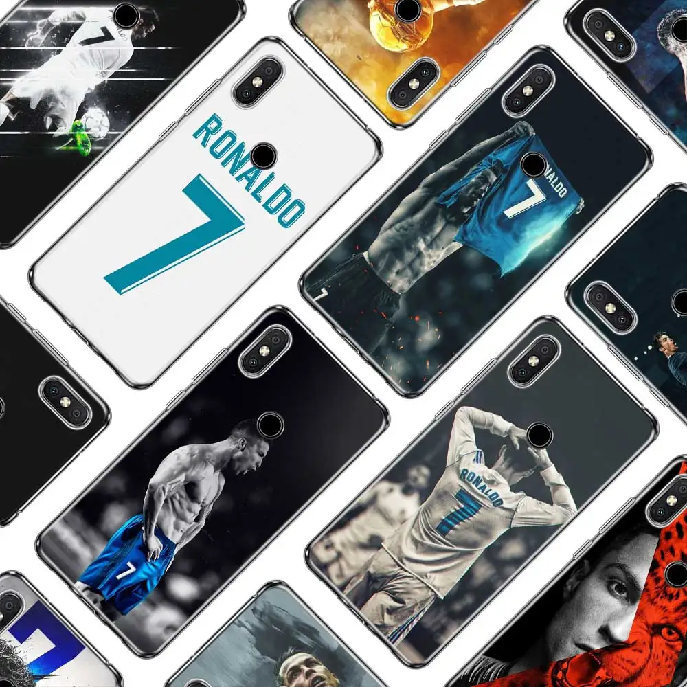 

Silicone Phone Case Real Cristiano Ronaldo CR7 for Xiaomi A1 A2 Redmi Note 4 4X 9 8 7 6 6A 5 5X 6X S2 Pro Lite Plus Cover