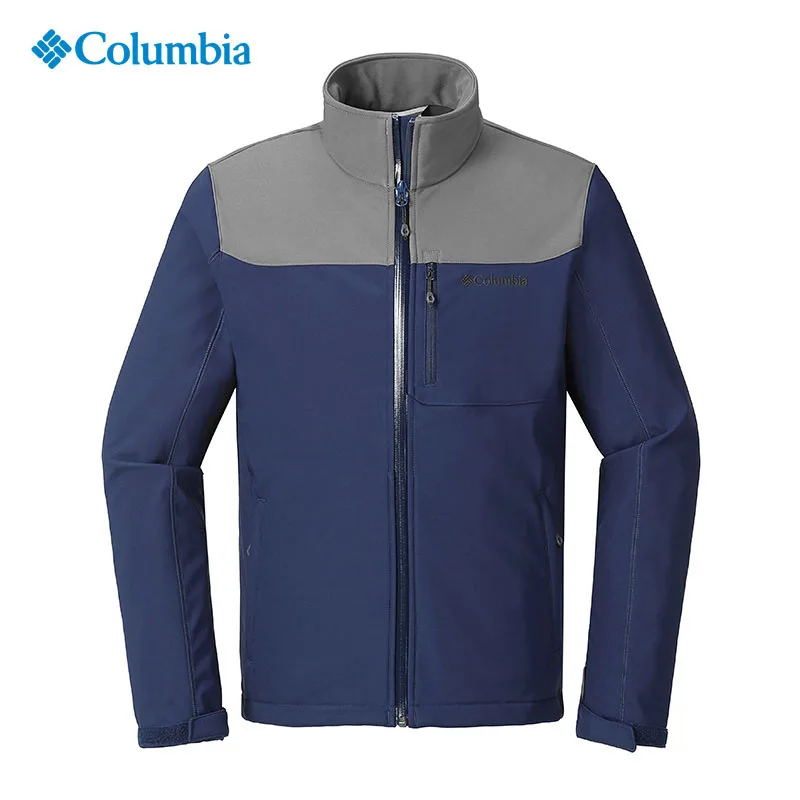 

2018 Fall Winter New Product Columbia Outdoor Men's Outdoor Waterproof Velvet Keep Warm, Wind-proof, Soft Shell Jacket PM4511