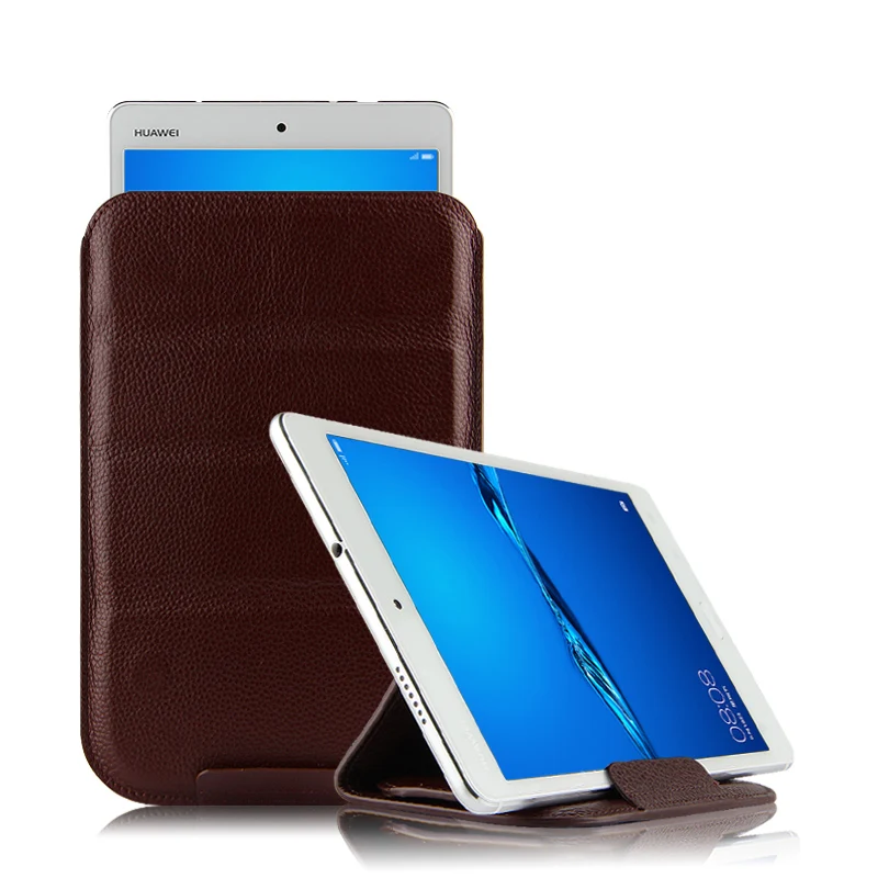 Чехол из воловьей кожи для Huawei Mediapad T3 10 защитный смарт-чехол чехол натуральной T310