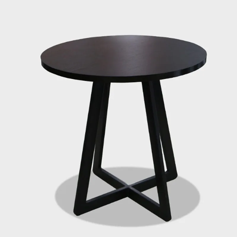Round Wooden Dining Table DIA70*H70 CM