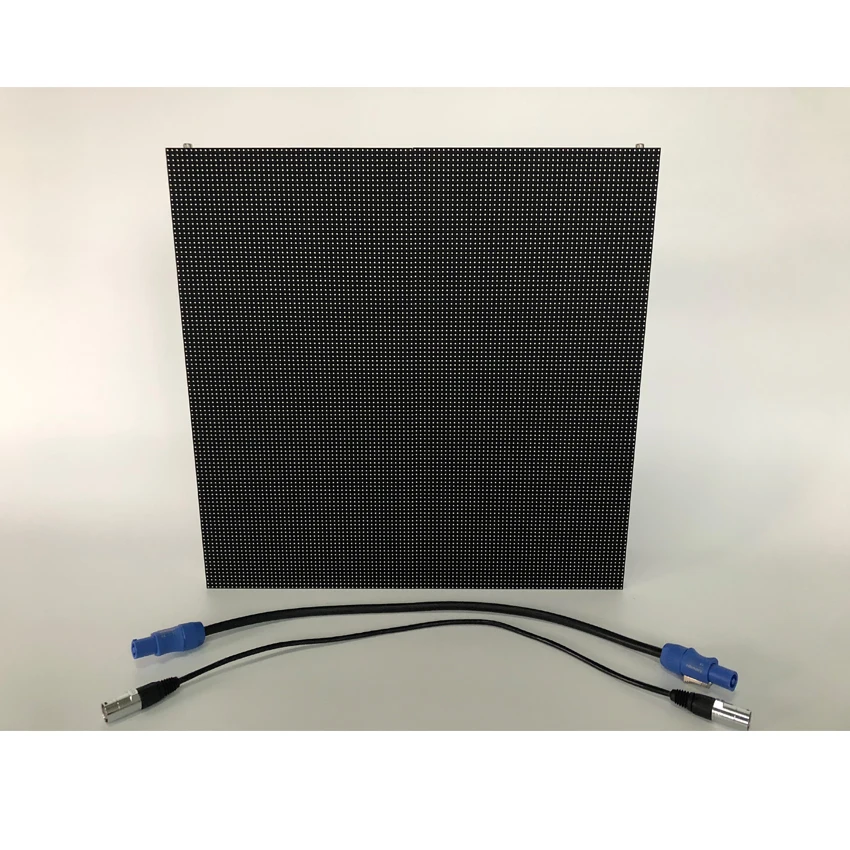 

Led Display Cabinet, 128*128dots P3.91 SMD 500x500mm Die Cast Aluminum Cabinet, Outdoor RGB Full Color LED Screen