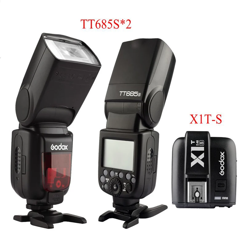  Godox 2 . GN60 TT685S 2.4  HSS TTL  + TTL    Sony X1