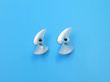 

CNC Two-blade Positive and Negative Aluminium Propeller 3.17 Mm Jacket Metal Propeller Pitch 1.4 Marine Propeller