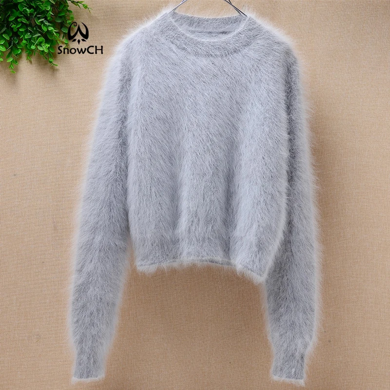 New genuine mink cashmere sweater women 100 mink cashmere pullovers free shipping S303