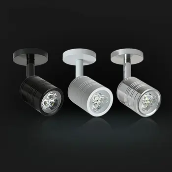 

6pcs New LED spot Lamps 3w led Bedroom Bedside Light Direction Adjustable Reading Lamp Home lighting 3 years warranty time