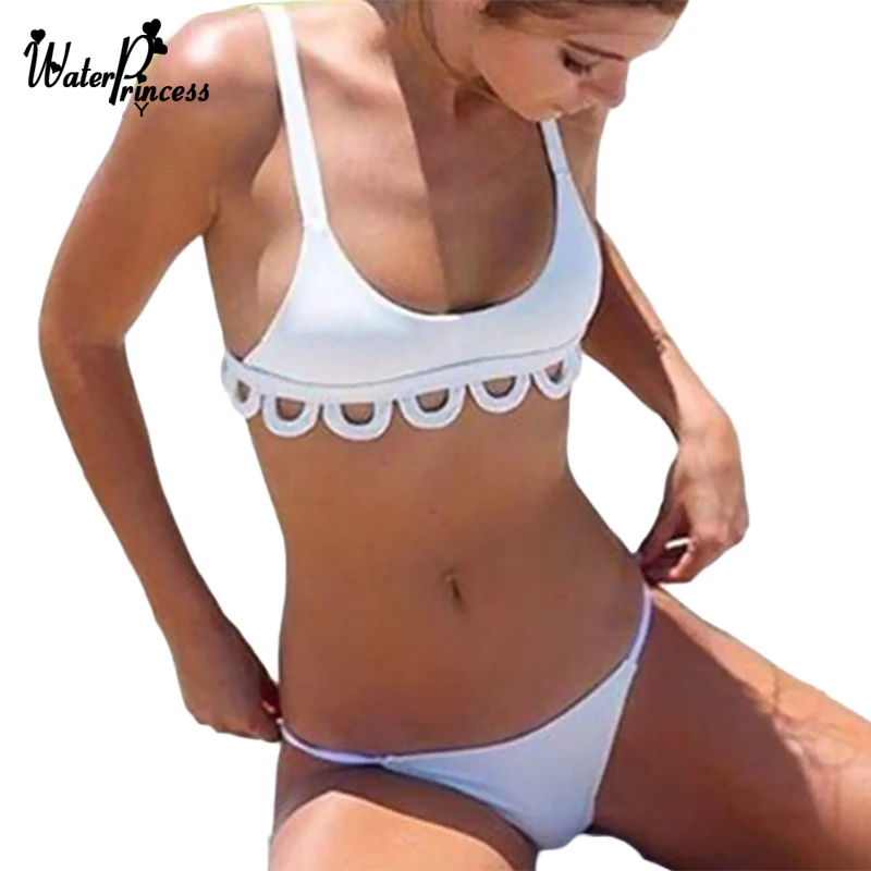

White bikini set swimwear Women swimsuit maillot de bain Femme bikinis bathing suit biquini Push up brazilian hot Beach Bodysuit