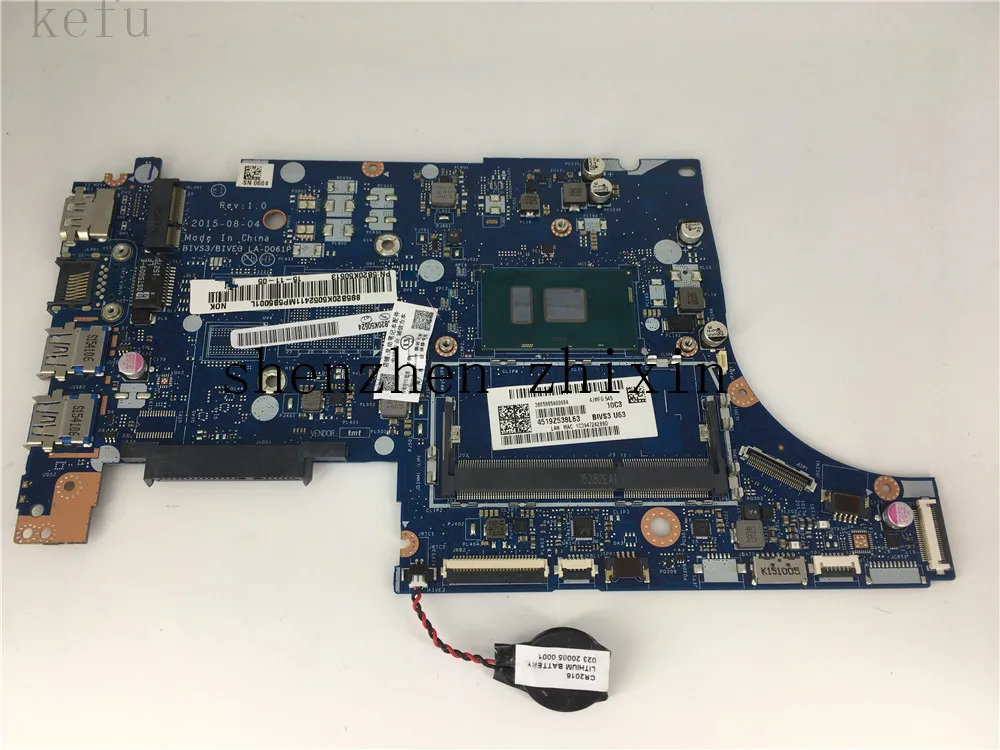 Для Lenovo E31-80 материнская плата для ноутбука BIVS3 BIVE3 LA-D061P с GeForce 940M | Отзывы и видеообзор