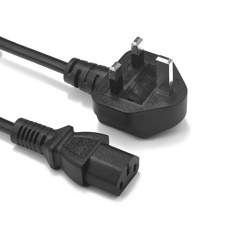 5pcs UK Power Extend Cable Kettle Main IEC C13 Lead Cord 1.5m 5ft 18AWG Wires For LED Floodlight Lamp 3D Printer LCD TV | Обустройство