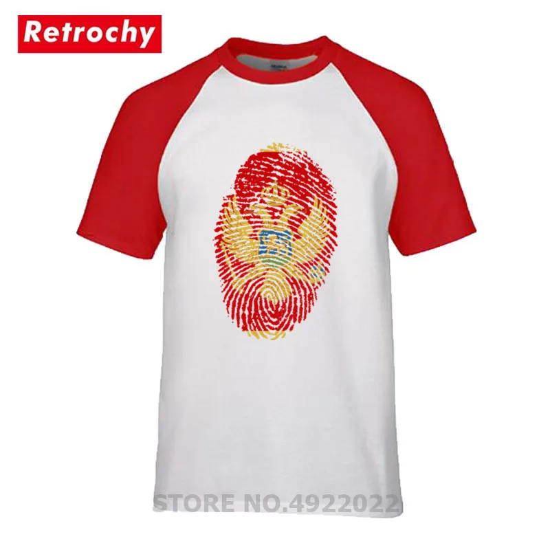 

Montenegro Flag Fingerprint T-Shirt Pulp Fiction Film Movie Mia Wallace Poster T Shirt Men Family Party O-Neck Pre-Cotton Tshirt