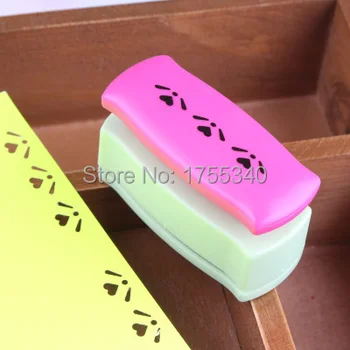 

free shipping three-flower embossing punches edge puncher craft punch for scrapbooking handmade paper cutter for DIY