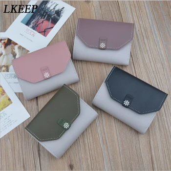 

Ladies Purse PU Leather Mini Envelope Wallet Women Wallet Purse Small Clutch Female Wallets Card Holder Carteira
