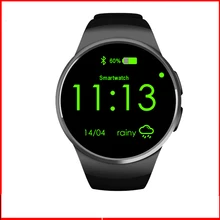 KW18 Smart Watch Support IOS Android Daily life Watchproof Built in Fackbook Wechat etc Bluetooth 4