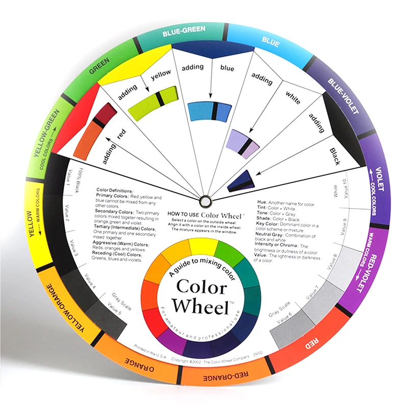 

5pcs Miroblading Tebori Tattoo Color Wheel Palette Tattoo Pigment Color Card Picture Cosmetic Tattoo Auxiliary&Accessoriess