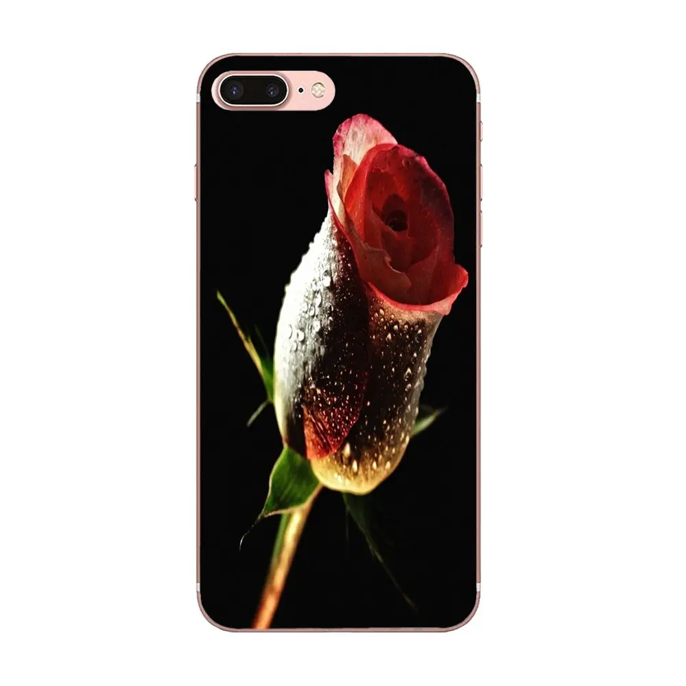 С розой цветком с цветочным мотивом для htc 530 626 628 630 816 820 один A9 M7 M8 M9 M10 E9 U11 Moto G G2 G3 G4