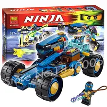 386pcs 2016 Bela 10396 Ninja Jay Walker One Minifigures toys Building Bricks Figures Kids Education Compatible with Lego