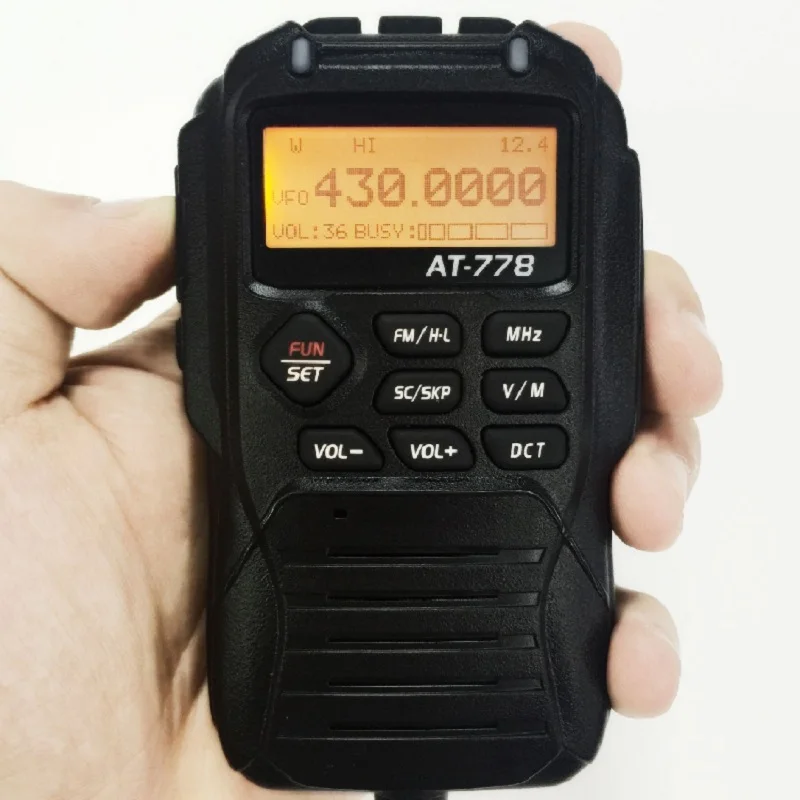 Baofeng AT 778 мобильный радиоприемник 512CH широкодиапазонный 400 490 МГц 25 Вт мощность