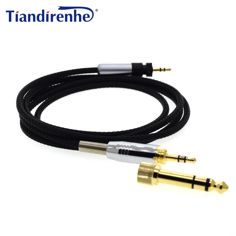 Модернизированный кабель для наушников для SHURE 840 SRH440 SRH940 SRH750DJ Замена аудио провода 6,35/3,5 мм штекер 2,5 мм штекер
