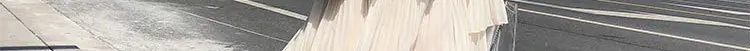 Весна Осень нерегулярные Cakee многослойная длинная шифоновая юбка Корейская плиссированная гофрированная Высокая Низкая Многоуровневая