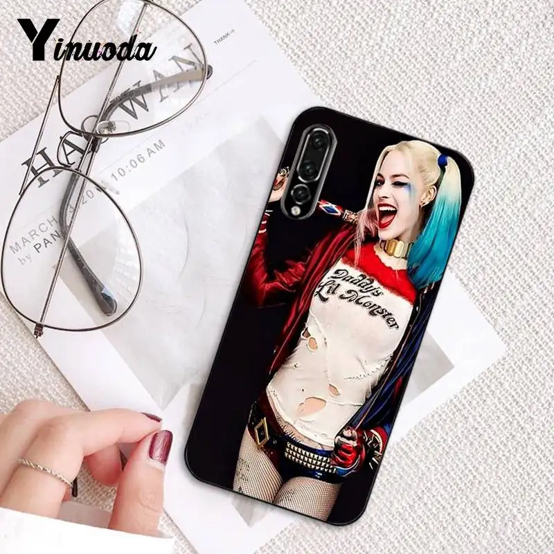 Чехол для телефона Yinuoda Harley Quinn отряд самоубийц Joker Wink Huawei P9 P10 Plus Mate9 10 Mate10 Lite P20 Pro