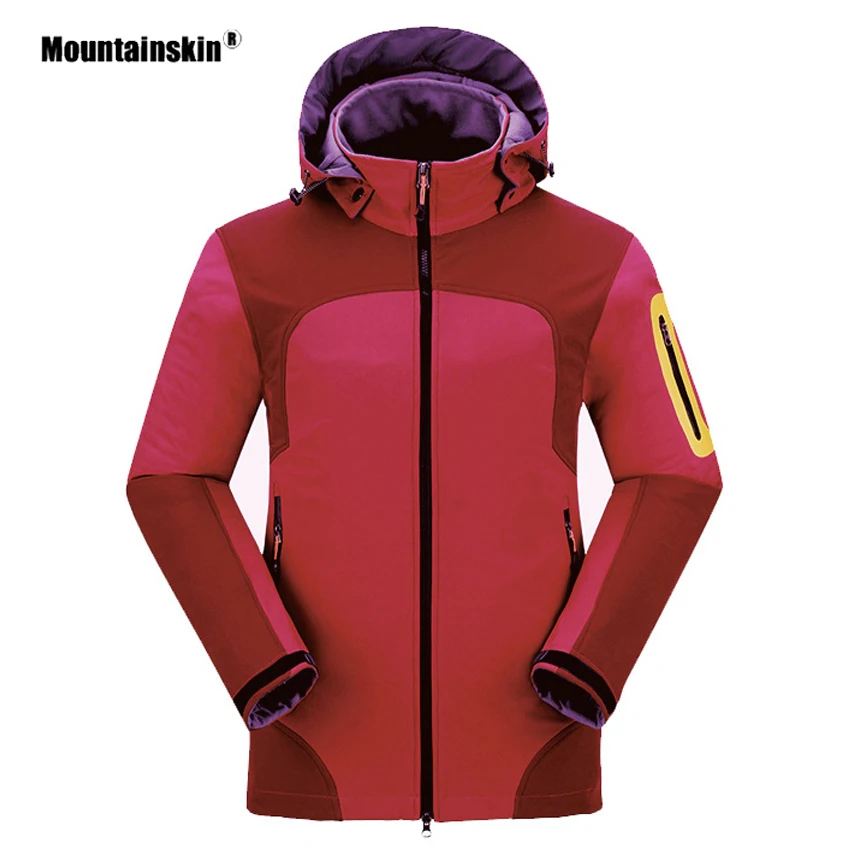 Mountainskin мужские зимние уличные спортивные толстые куртки термальные походные