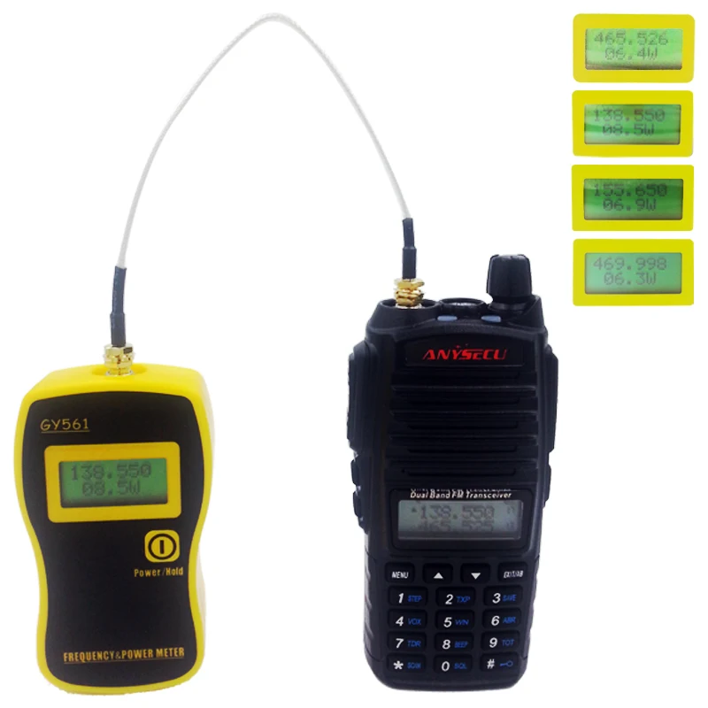 

The latest ANYSECU UV-82-8W 8W power UV double segment 136-174MHz / 400-520MHz farther distance calls Handheld Transceive