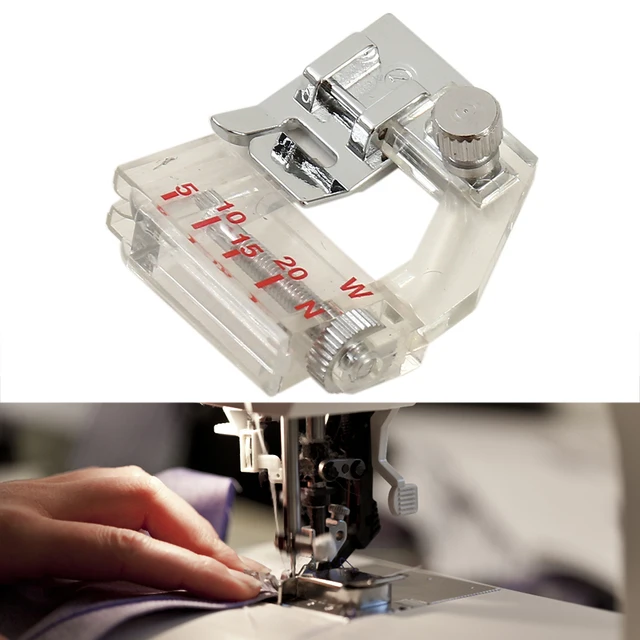Adjustable Bias Binder Presser Foot Feet Binding Feet Sewing Machine